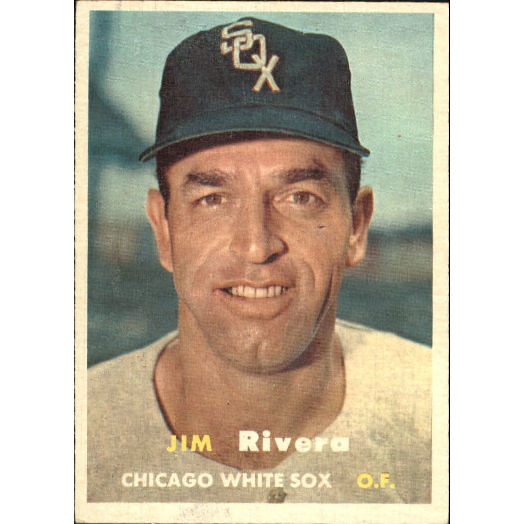 1957 Topps #107 Jim Rivera