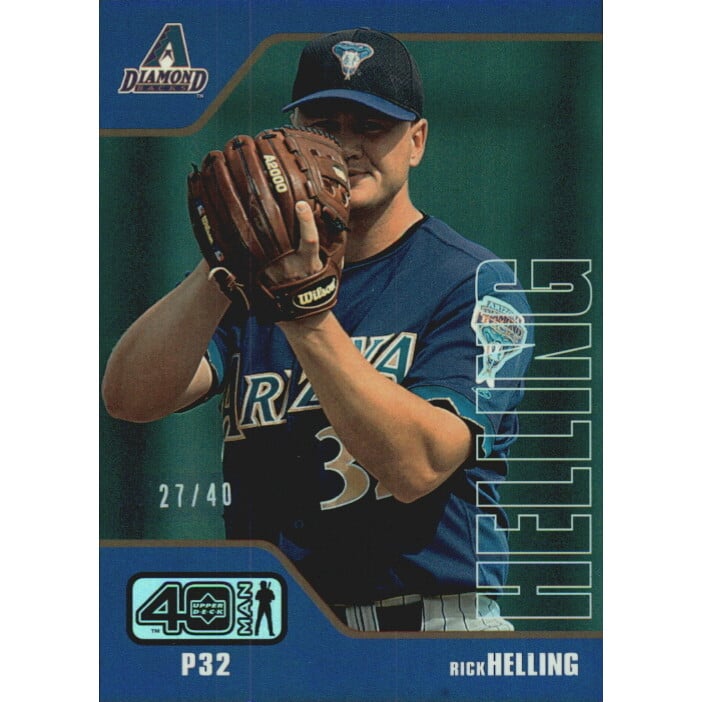 2002 Upper Deck 40-Man Electric Rainbow #653 Rick Helling