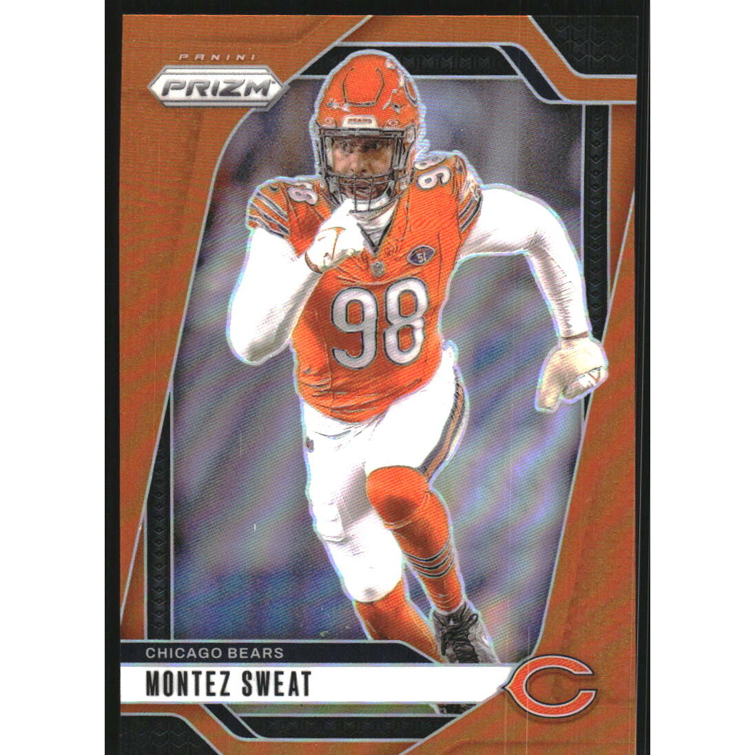2024 Panini Prizm Prizms Orange #50 Montez Sweat