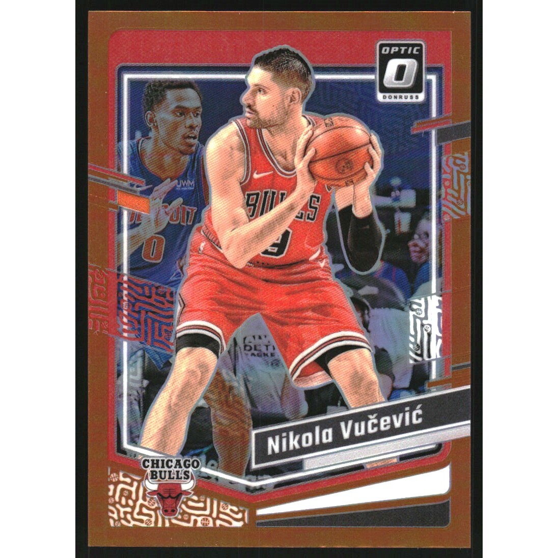2023-24 Donruss Optic Orange #127 Nikola Vucevic
