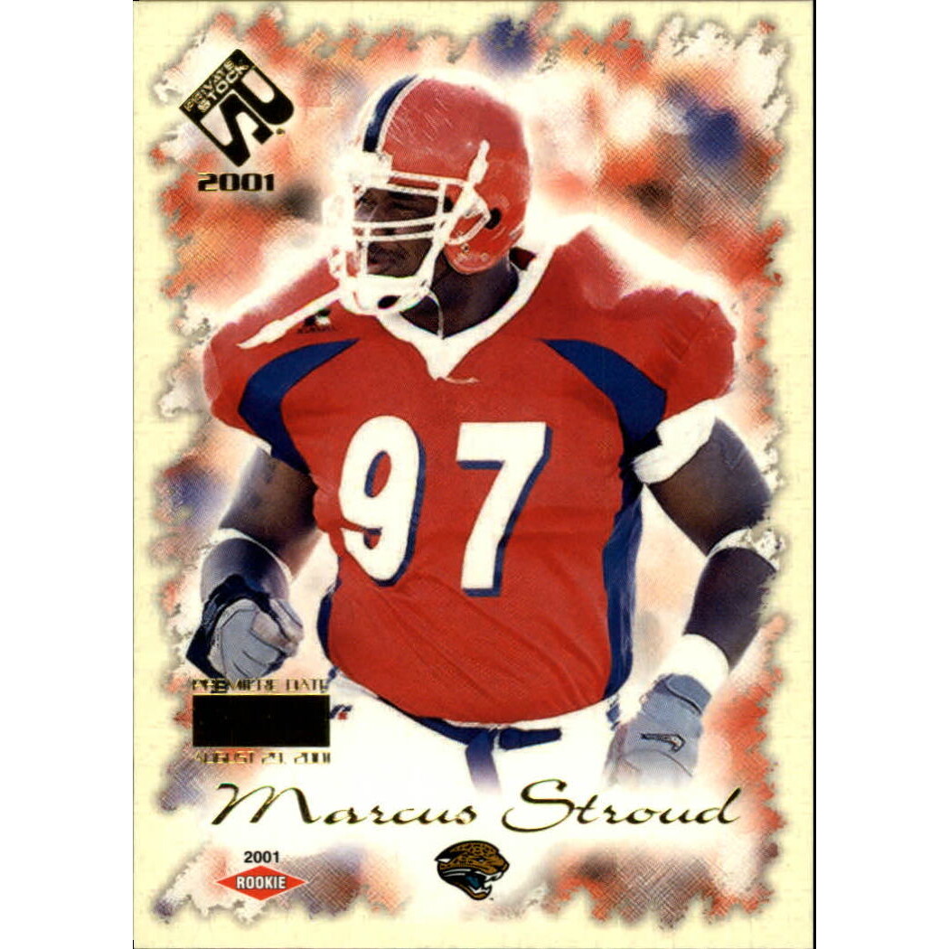 2001 Private Stock Premiere Date #132 Marcus Stroud