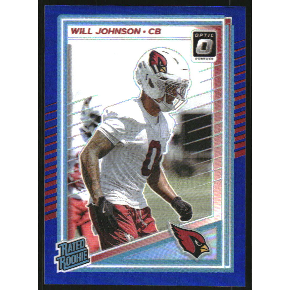 2025 Donruss Optic Blue #247 Will Johnson RR