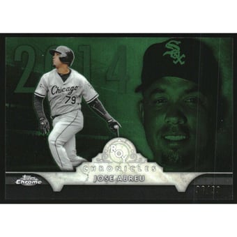 2016 Topps Chrome ROY Chronicles Green Refractors #ROYJA Jose Abreu