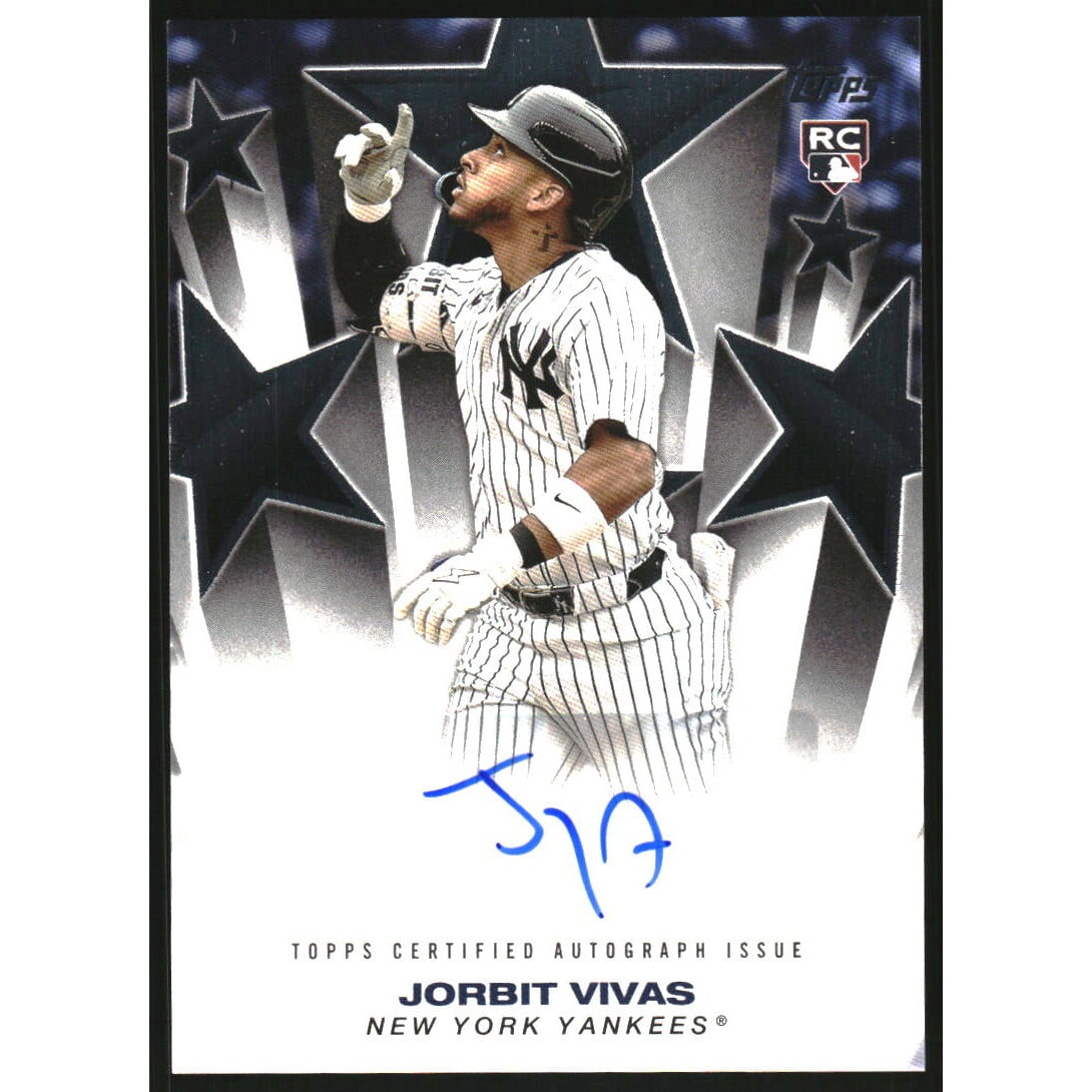 2025 Topps Update Baseball Stars Autographs #BSAUJV Jorbit Vivas