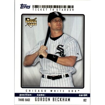 2009 Topps Ticket to Stardom Blue #182 Gordon Beckham