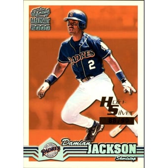 2000 Paramount Holographic Silver #205 Damian Jackson