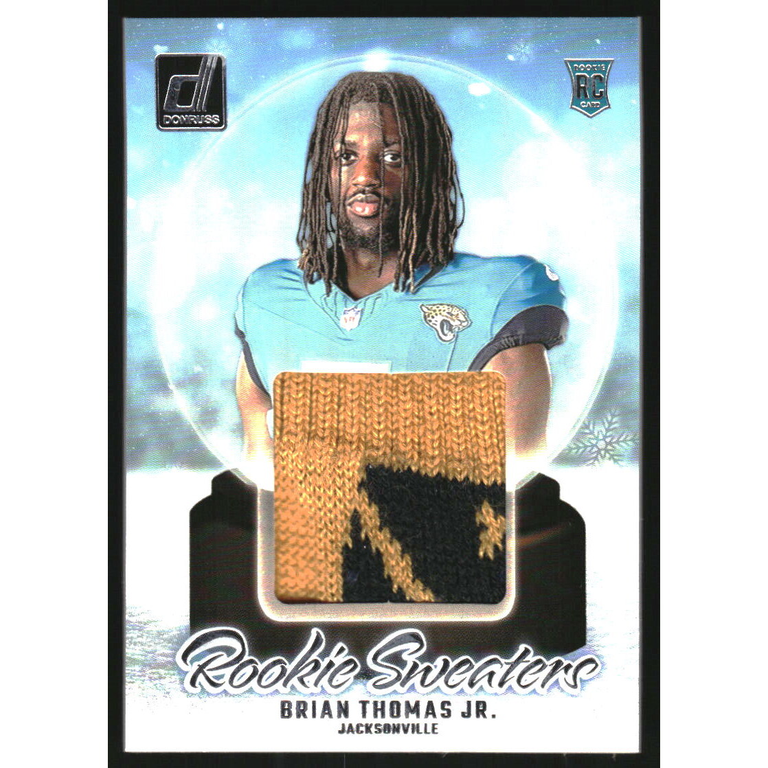 2024 Donruss Rookie Holiday Sweater #20 Brian Thomas Jr.