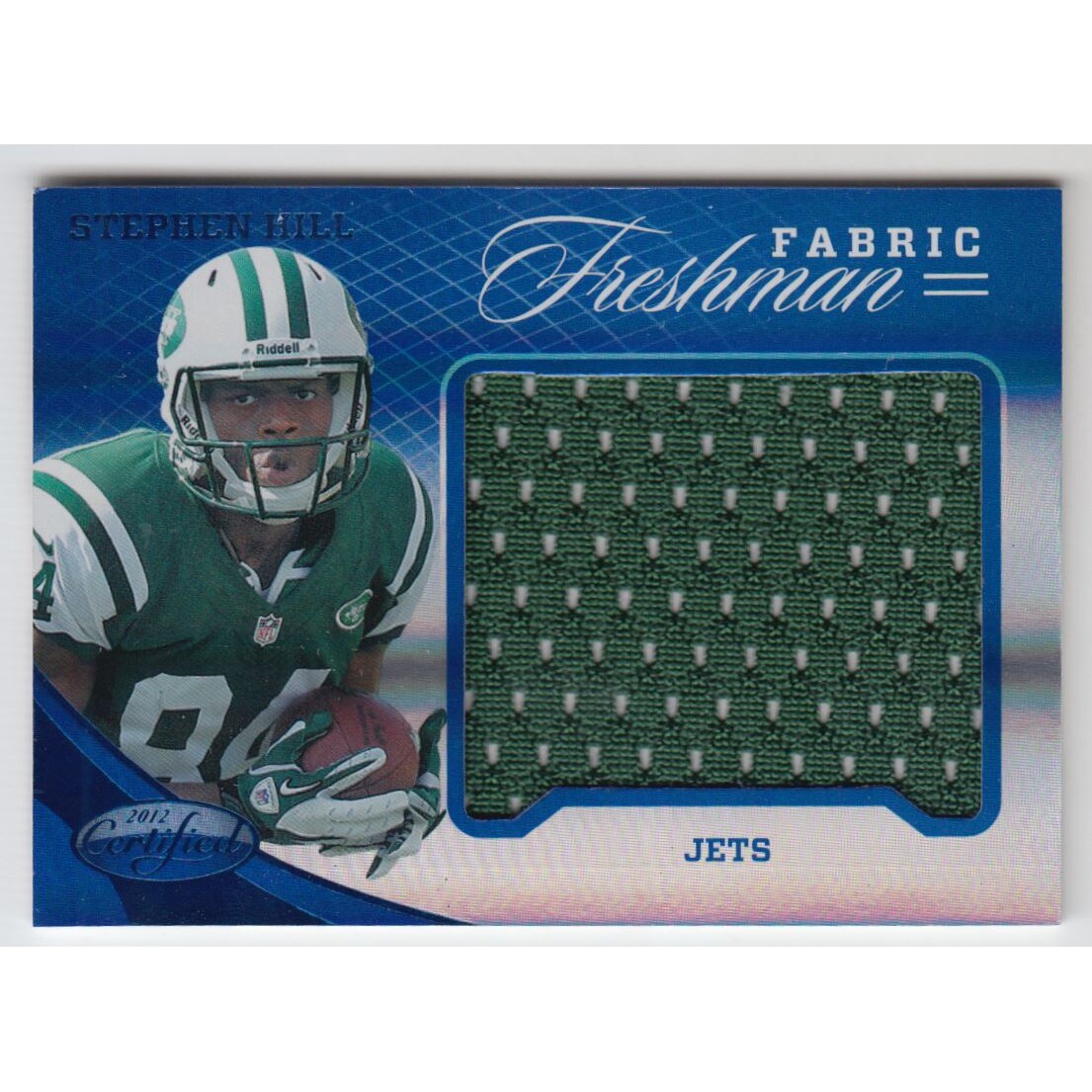 2012 Certified Mirror Blue Materials #348 Stephen Hill/49