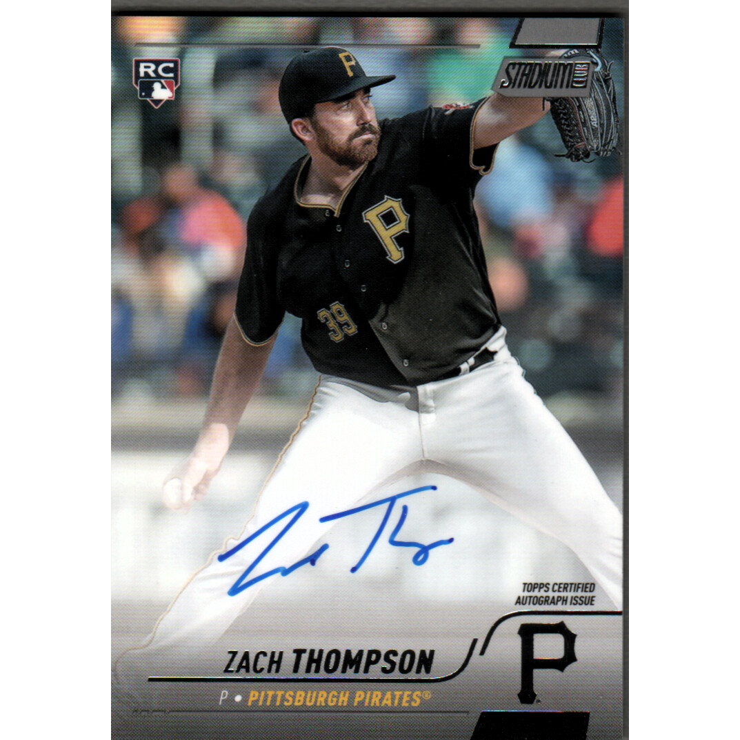 2022 Stadium Club Autographs #SCBAZT Zach Thompson