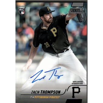 2022 Stadium Club Autographs #SCBAZT Zach Thompson