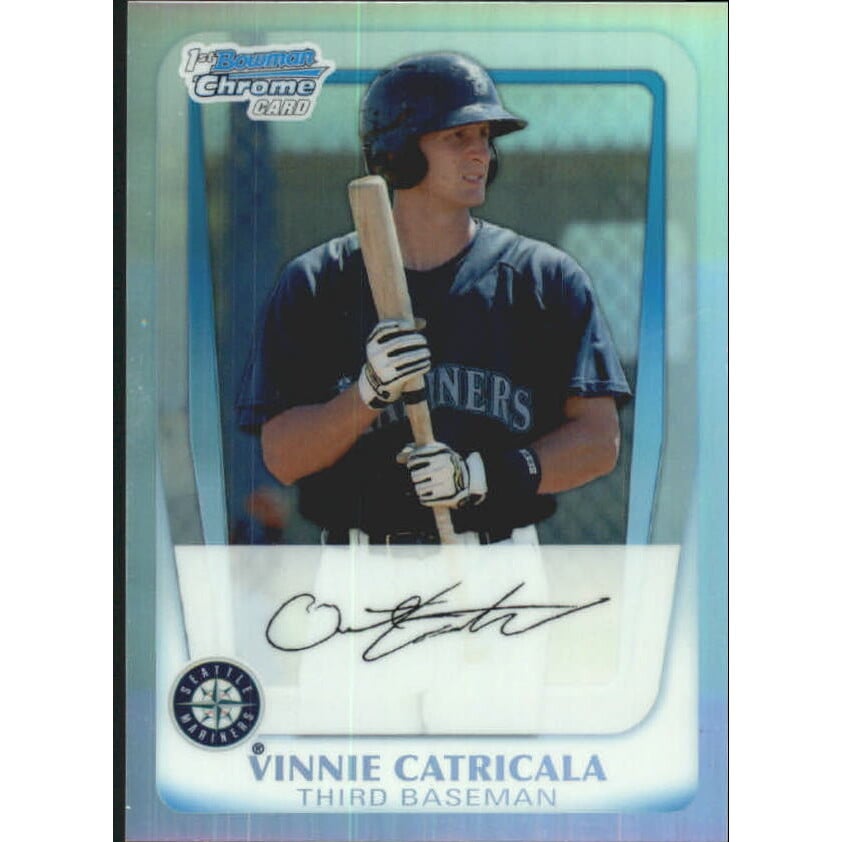 2011 Bowman Chrome Prospects Refractors #BCP23 Vinnie Catricala