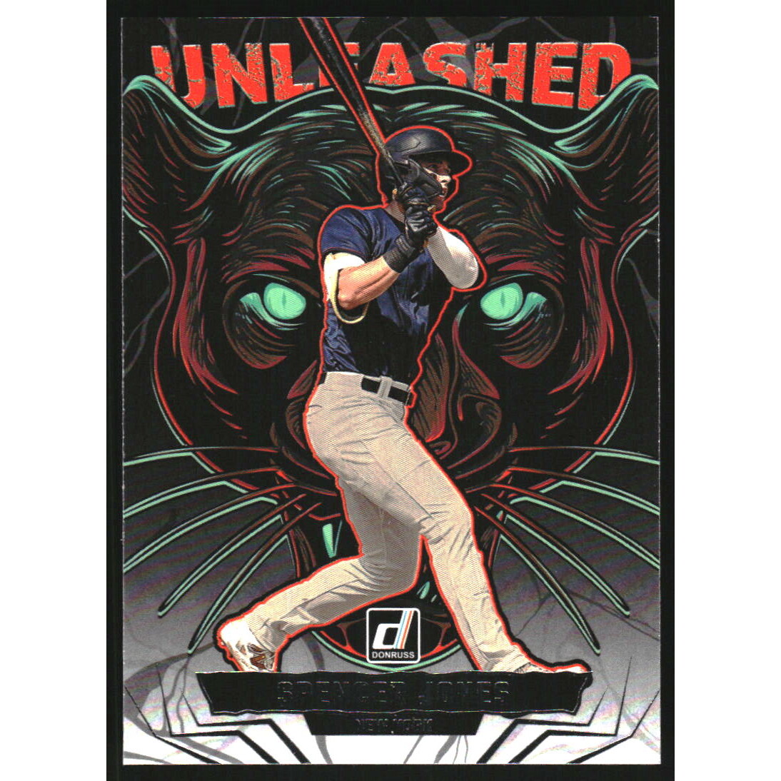 2025 Donruss Unleashed #8 Spencer Jones. rookie card picture