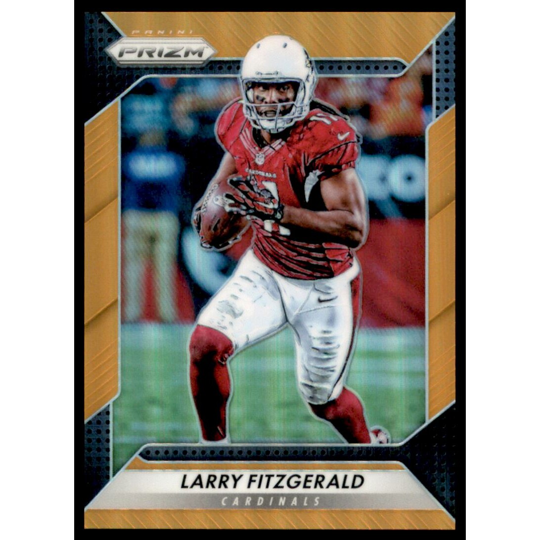 2016 Panini Prizm Prizms Orange #63 Larry Fitzgerald