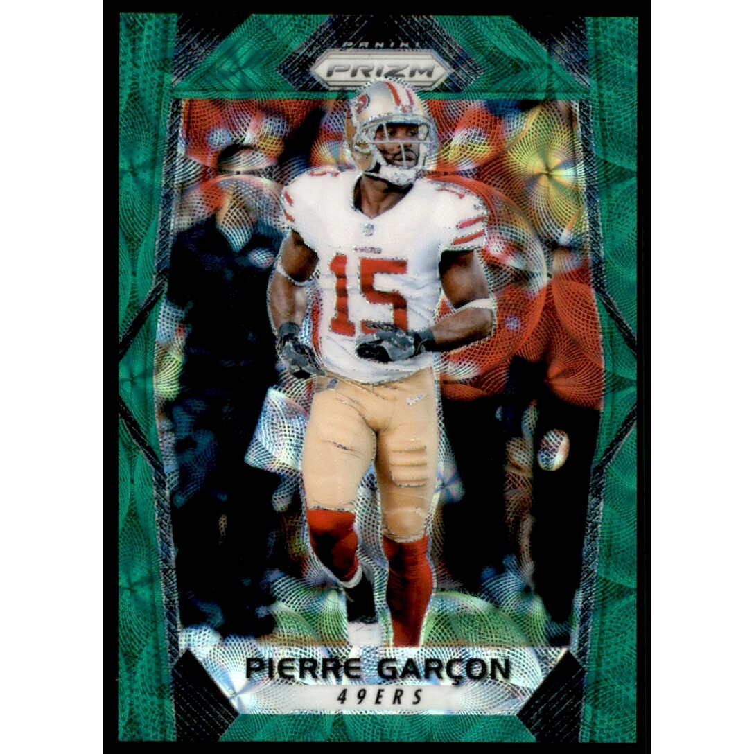 2017 Panini Prizm Prizms Green Scope #108 Pierre Garcon