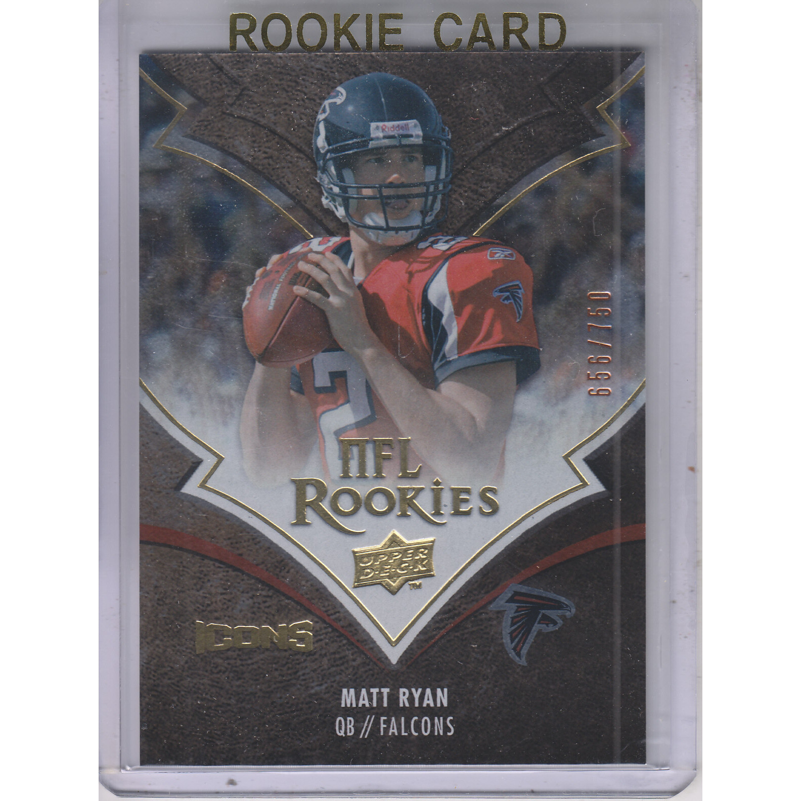 2008 Upper Deck Icons #173 Matt Ryan RC