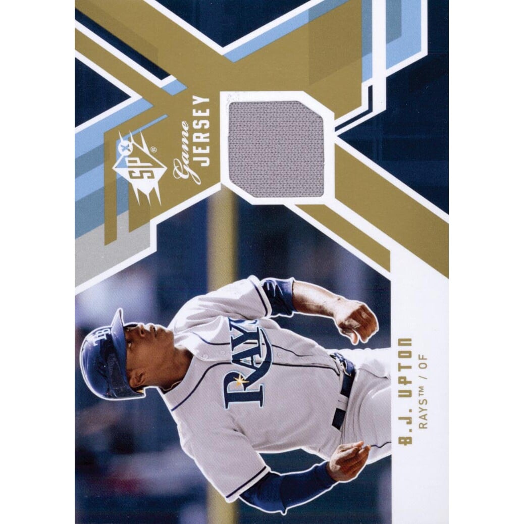 2009 SPx Game Jersey #GJBU B.J. Upton