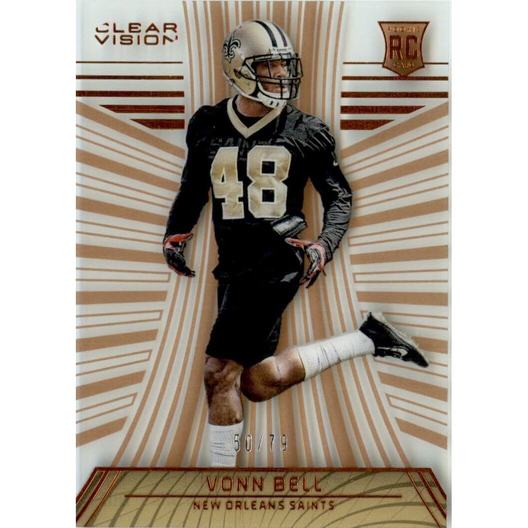 2016 Panini Clear Vision Bronze #136 Vonn Bell L1