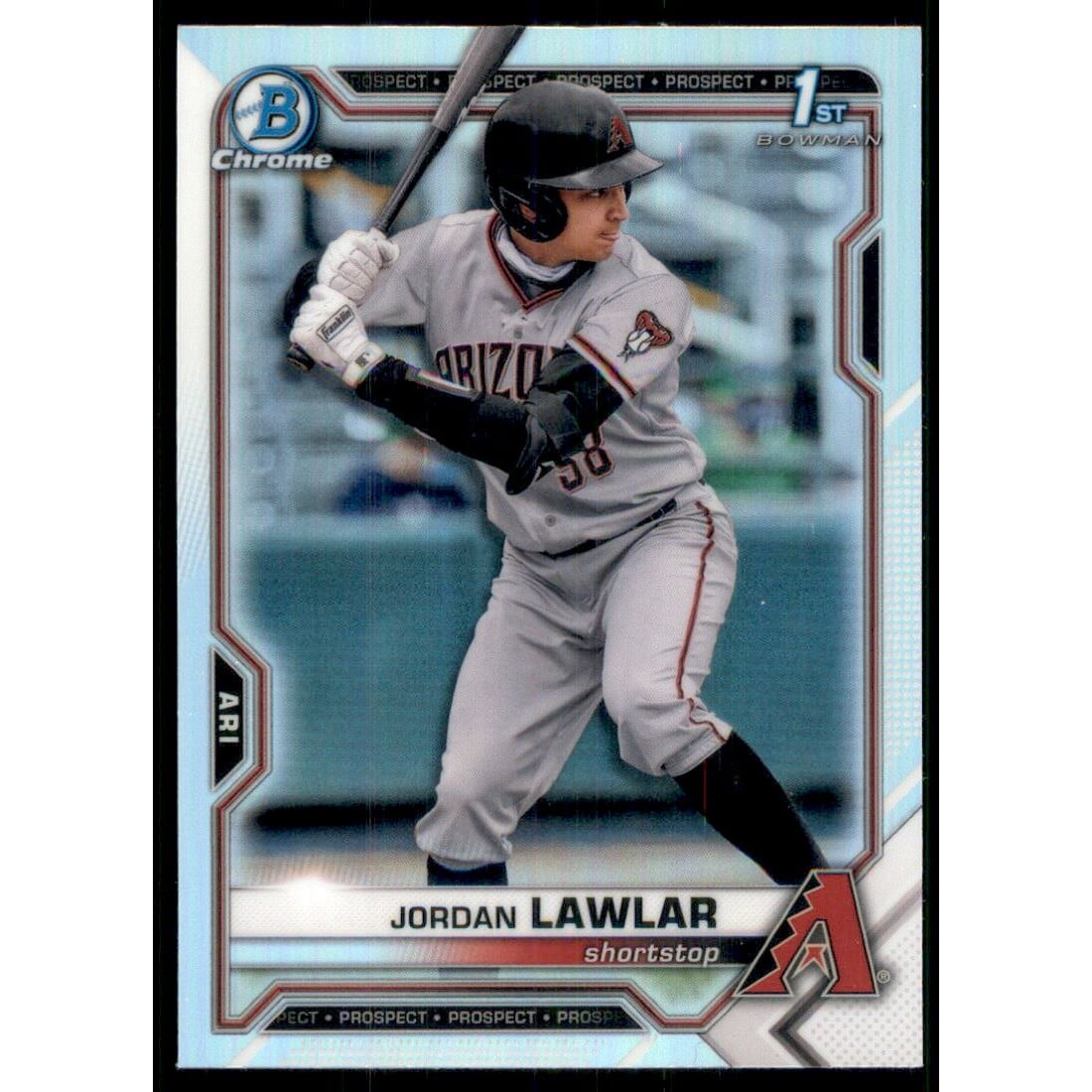 2021 Bowman Chrome Draft Refractors #BDC194 Jordan Lawlar