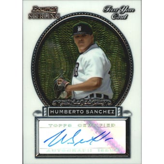 2005 Bowman Sterling #HS Hum Sanchez AU A RC