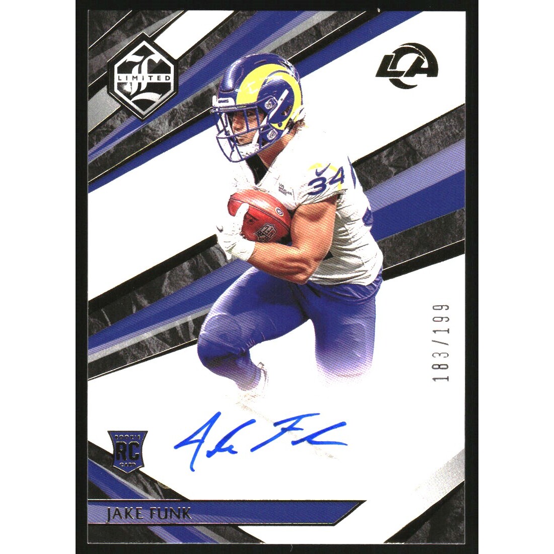 2021 Limited #241 Jake Funk AU RC/199