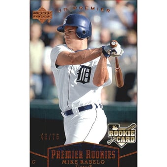 2007 Upper Deck Premier Bronze #210 Mike Rabelo