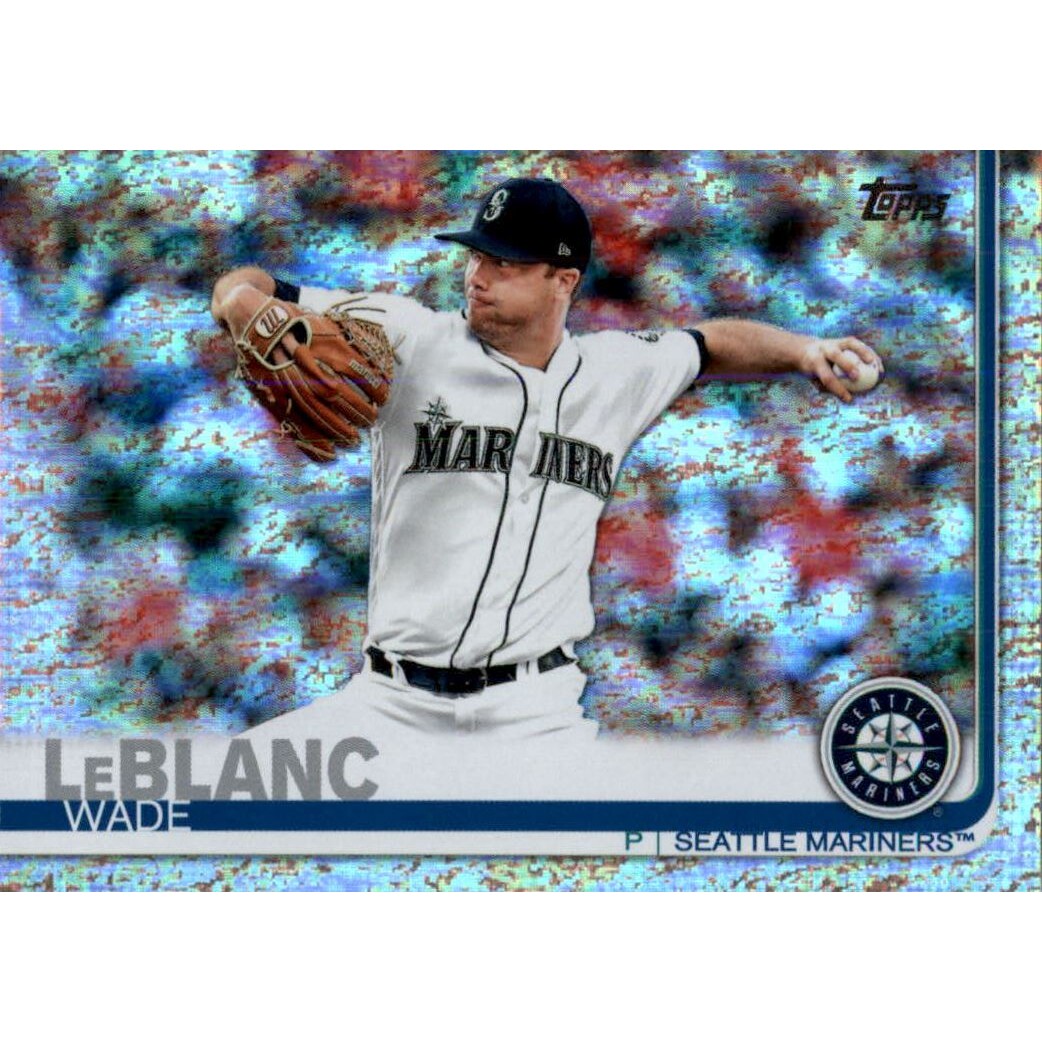 2019 Topps Factory Set Sparkle Foil #135 Wade LeBlanc. rookie card picture