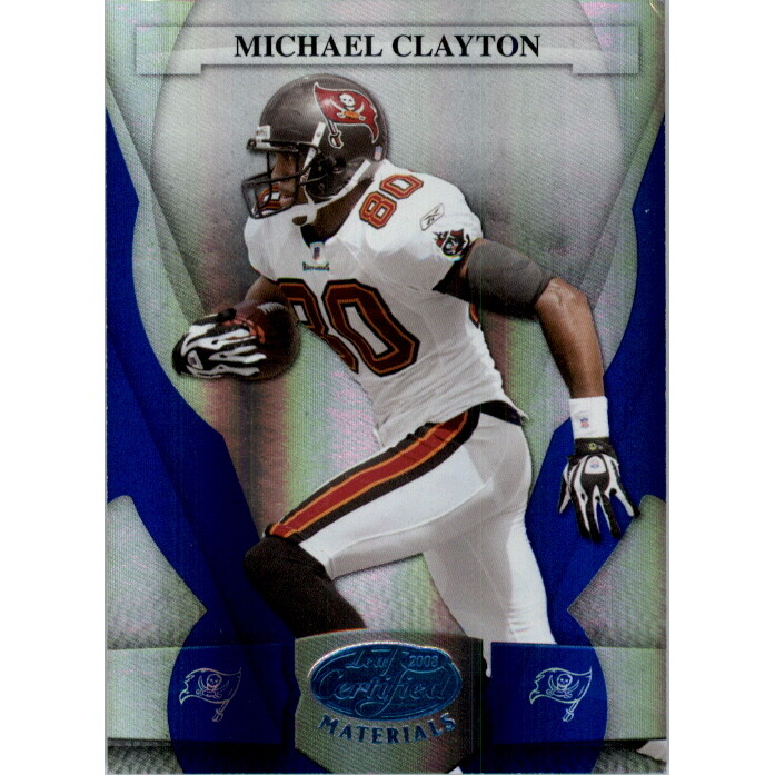 2008 Leaf Certified Materials Mirror Blue #139 Michael Clayton