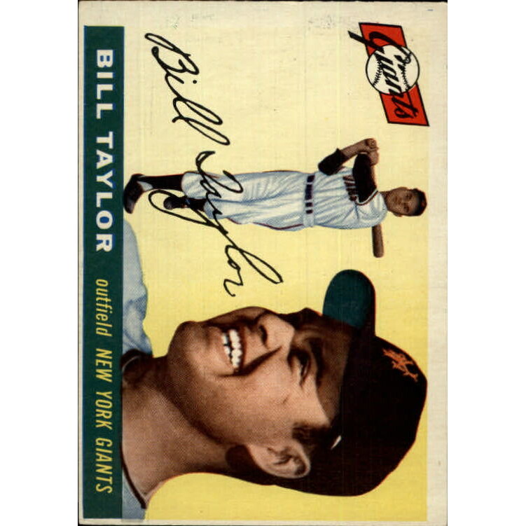 1955 Topps #53 Bill Taylor. rookie card picture