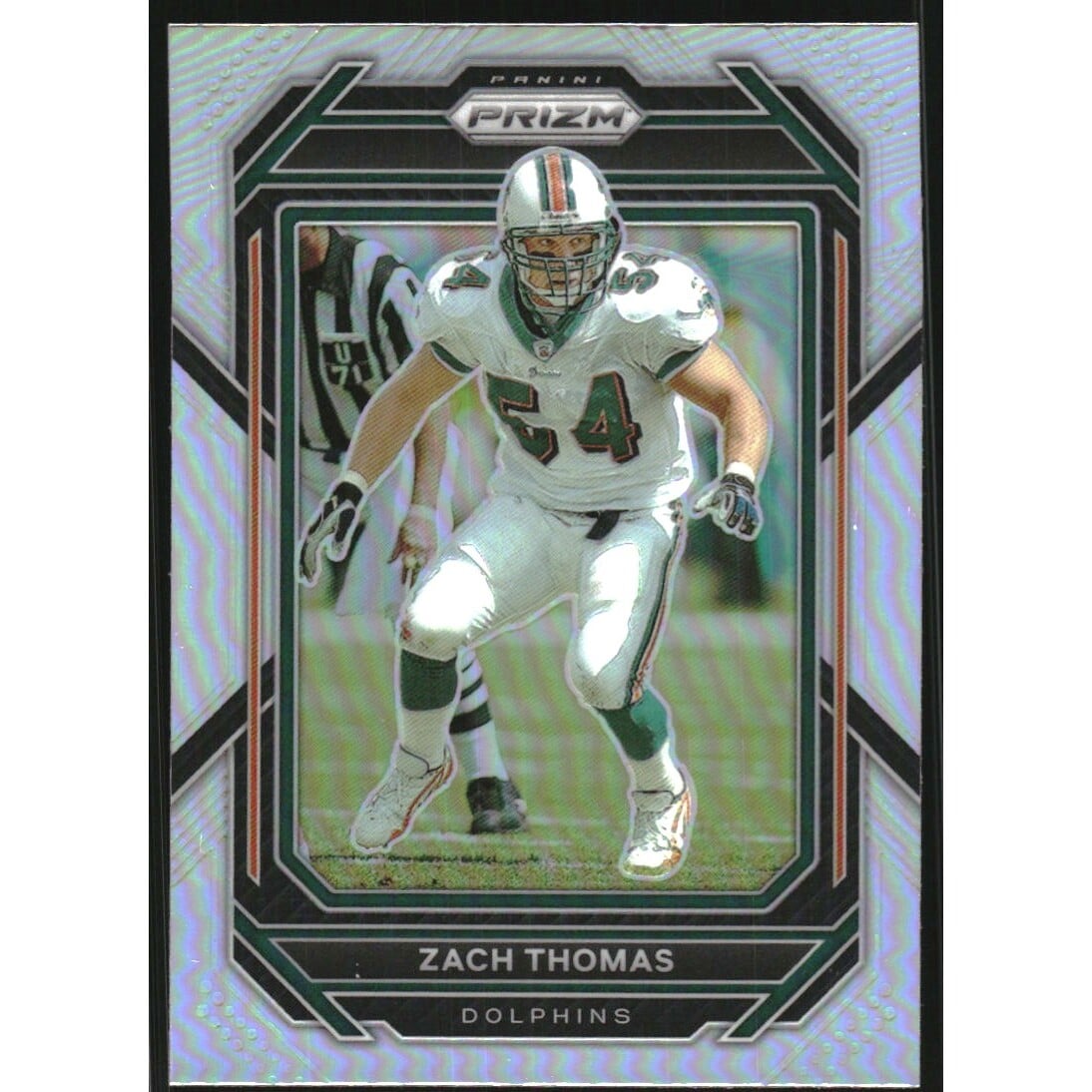 2022 Panini Prizm Prizms Silver #186 Zach Thomas. rookie card picture