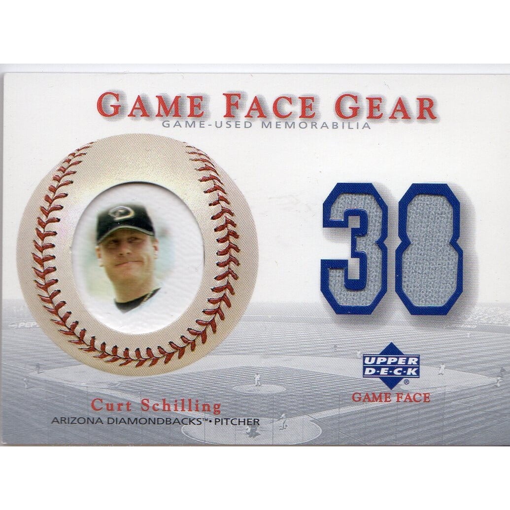 2003 Upper Deck Game Face Gear #CS Curt Schilling