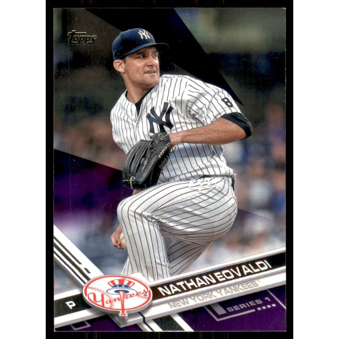 2017 Topps Toys R Us Purple Border #261 Nathan Eovaldi