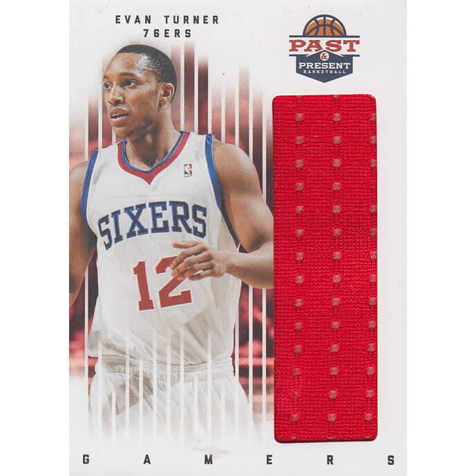 2011-12 Panini Past and Present Gamers Jerseys #34 Evan Turner 2011-12 Panini Past and Present Gamers Jerseys #34 Evan Turner