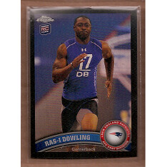 2011 Topps Chrome Black Refractors #109 Ras-I Dowling. rookie card picture