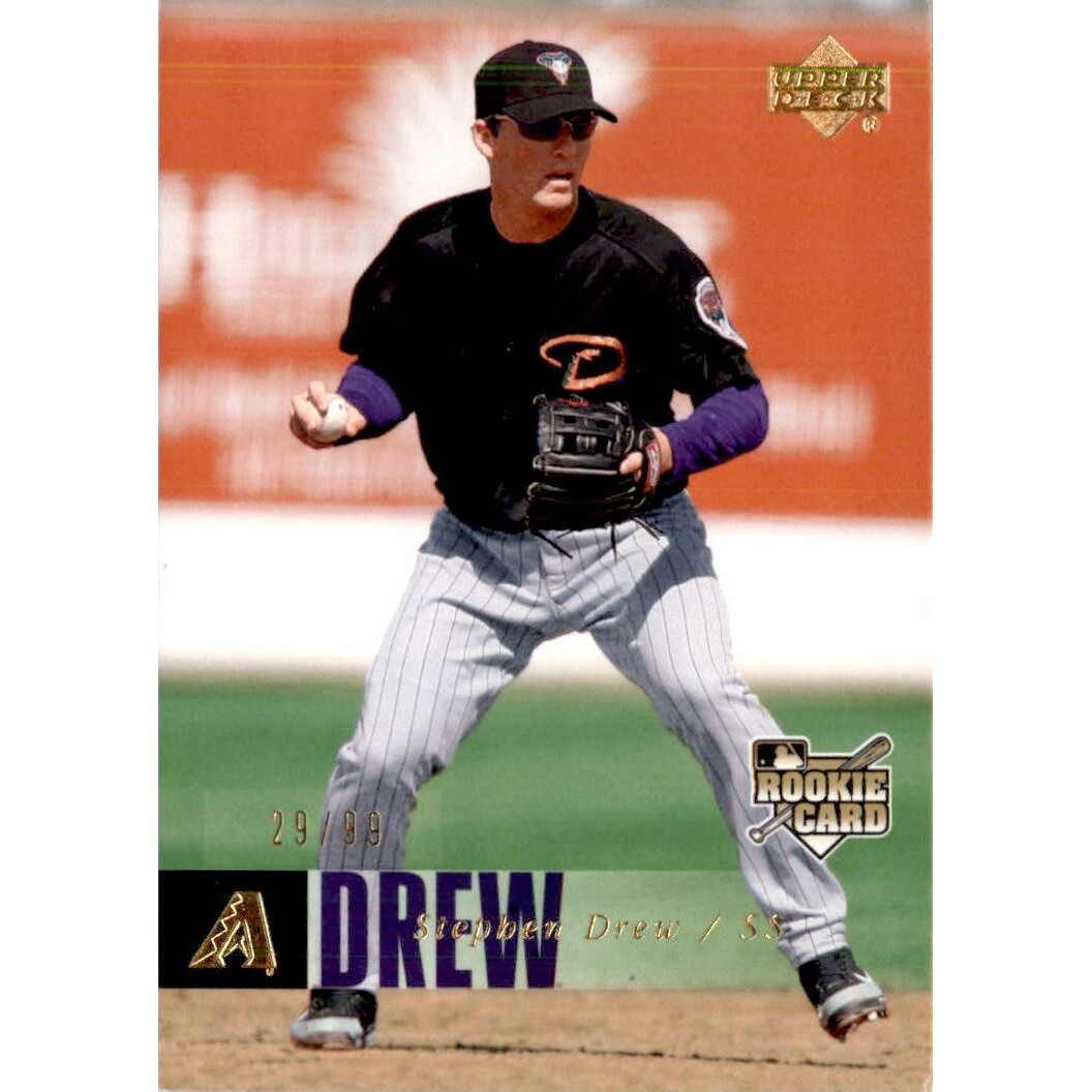 2006 Upper Deck Gold #1001 Stephen Drew. rookie card picture