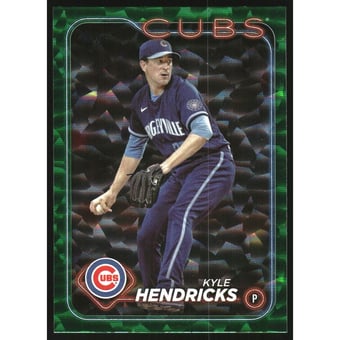 2024 Topps Green Foil #567 Kyle Hendricks