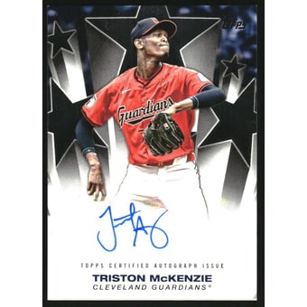 2025 Topps Baseball Stars Autographs #BSA2TMC Triston McKenzie S2