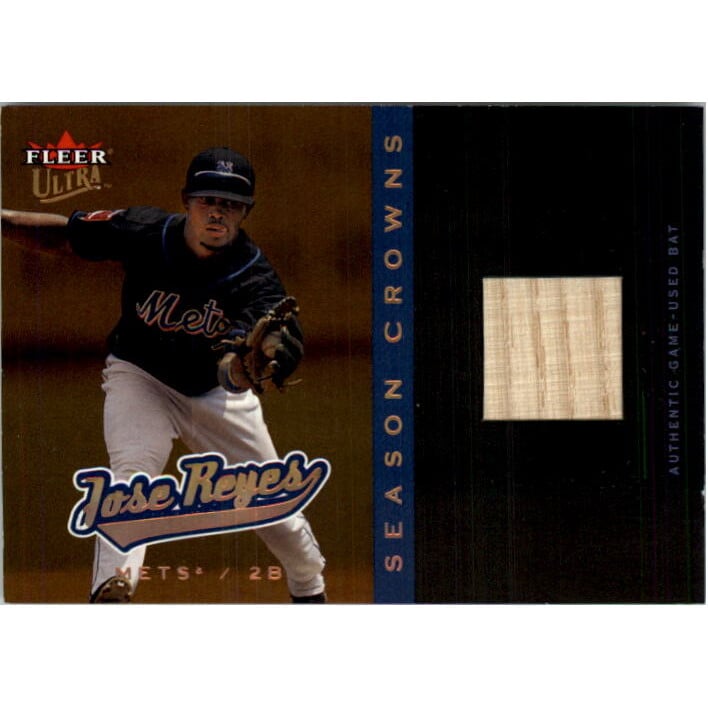 2005 Ultra Season Crowns Game Used Copper #181 Jose Reyes Bat