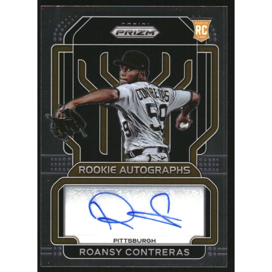 2022 Panini Prizm Rookie Autographs #57 Roansy Contreras