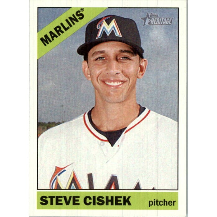 2015 Topps Heritage Gum Stained Back #359 Steve Cishek