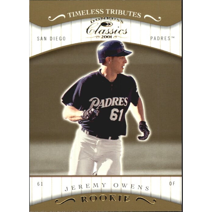 2001 Donruss Classics Timeless Tributes #133 Jeremy Owens