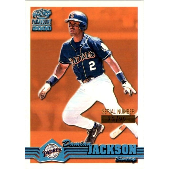 2000 Paramount Holographic Green #205 Damian Jackson