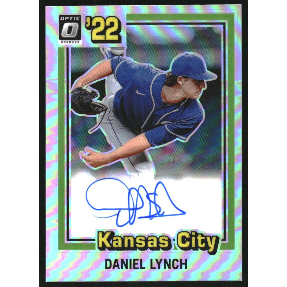 2022 Donruss Optic Retro '81 Signatures #11 Daniel Lynch