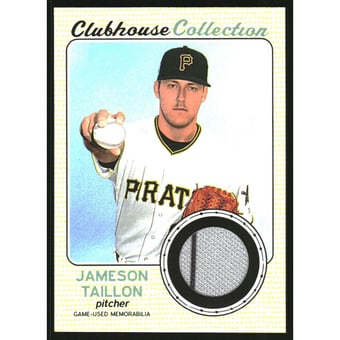 2017 Topps Heritage Clubhouse Collection Relics #CCRJT Jameson Taillon HN