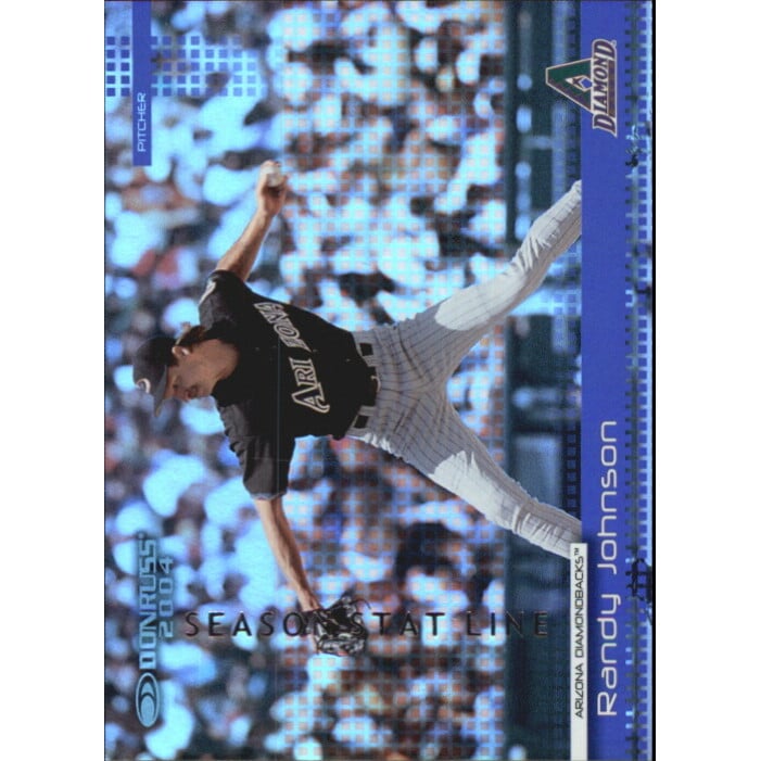2004 Donruss Stat Line Season #222 Randy Johnson/114