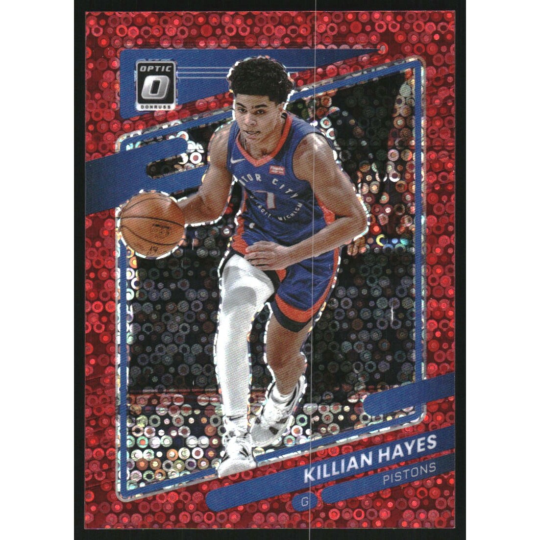 2021-22 Donruss Optic Fast Break Red #20 Killian Hayes