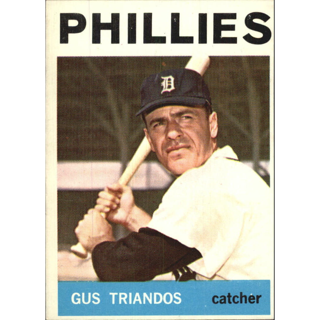 1964 Topps #83 Gus Triandos. rookie card picture