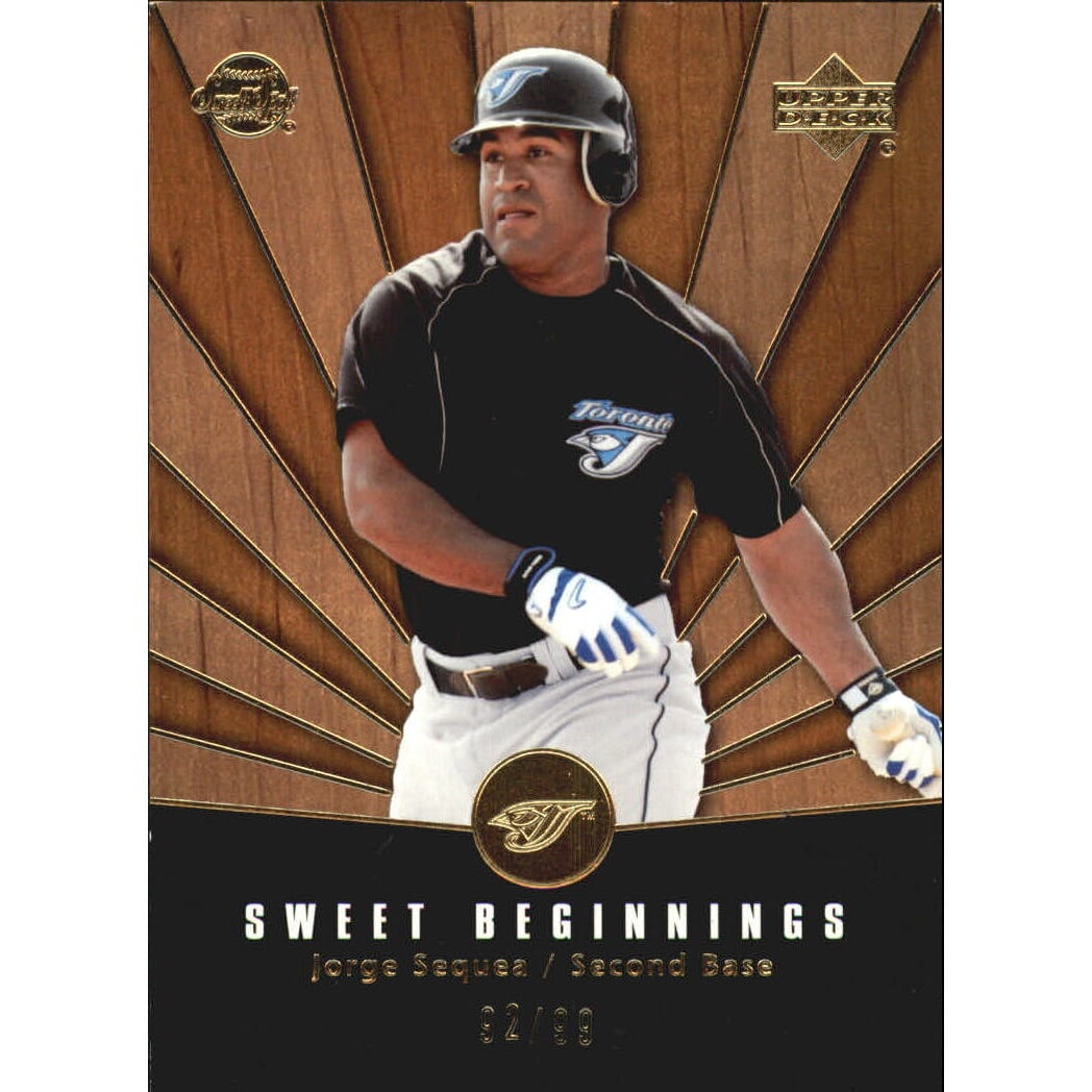 2004 Sweet Spot Wood #130 Jorge Sequea SB