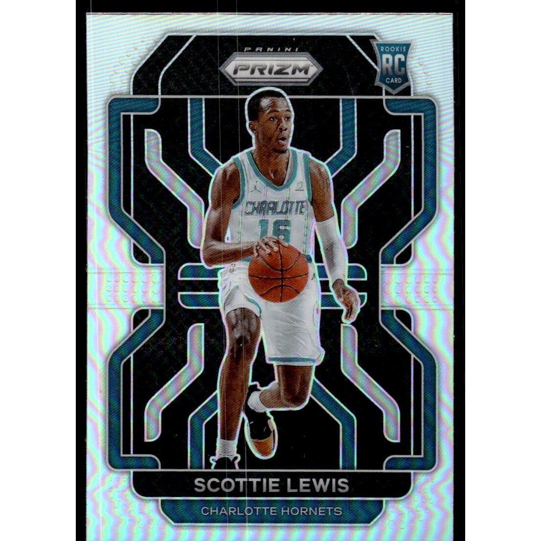 2021-22 Panini Prizm Prizms Silver #287 Scottie Lewis