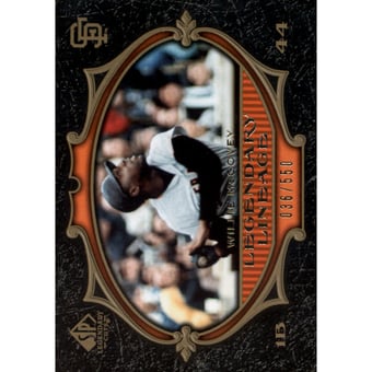 2007 SP Legendary Cuts #184 Willie McCovey LL