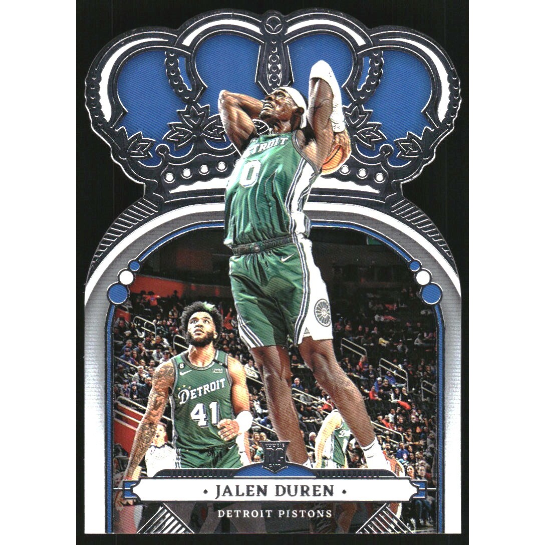 2022-23 Crown Royale #34 Jalen Duren RC 2022-23 Crown Royale #34 Jalen Duren RC